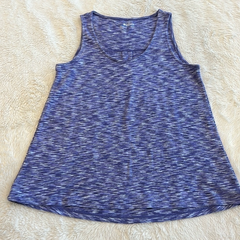 Columbia Space Dye Tank size XS purple